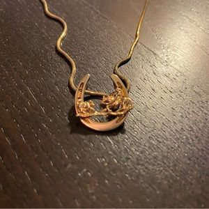 COPY - Cutting Horse Necklace - 14k Gold